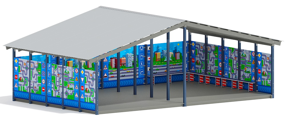 Теневой навес (ДПС) МФ 70.8.5-14