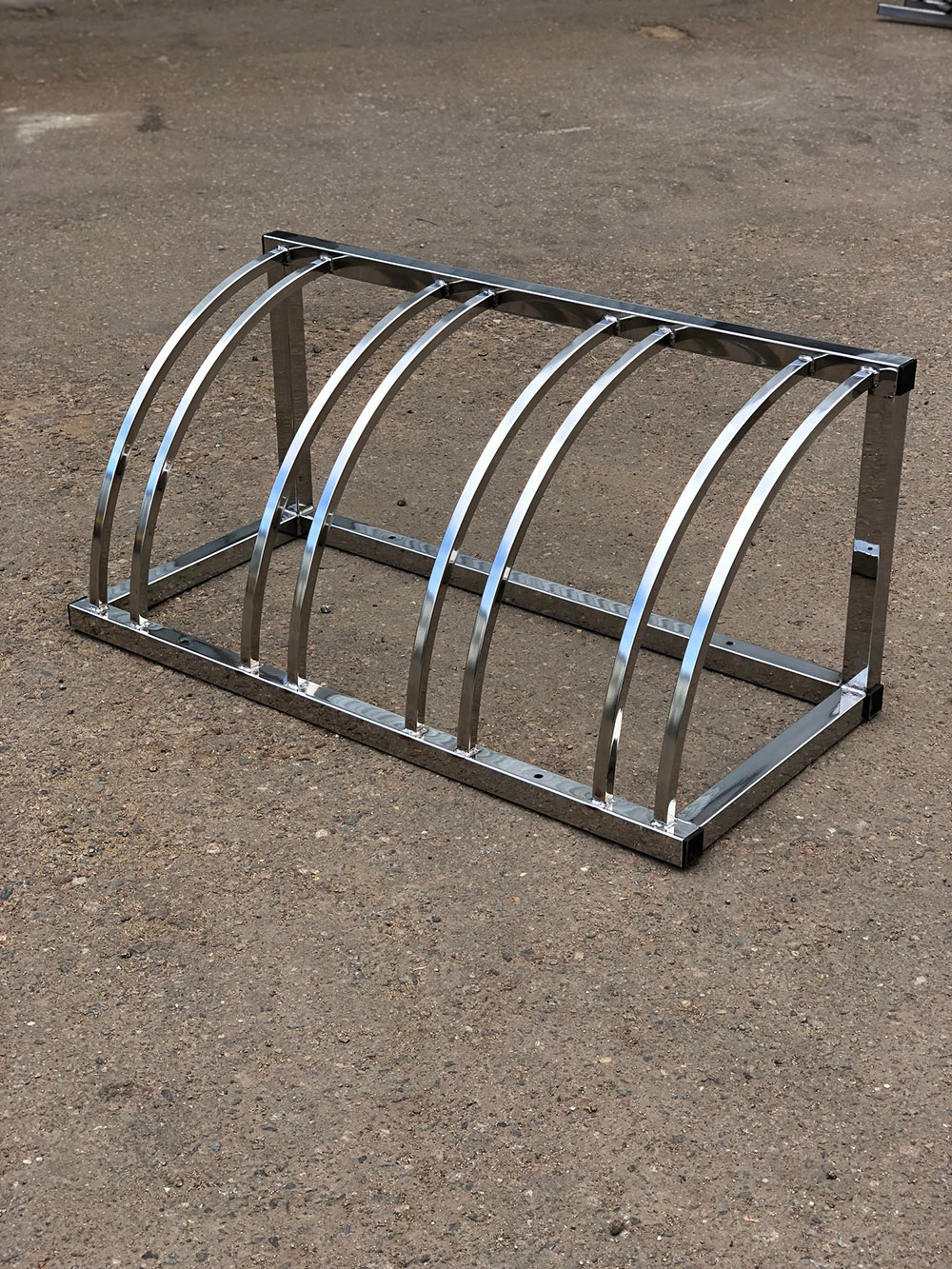 Велопарковка Air Gym Оптима из нержавеющей стали