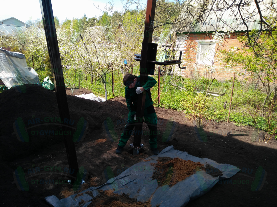 Спортивный уличный тренажер Air-Gym  YSK14