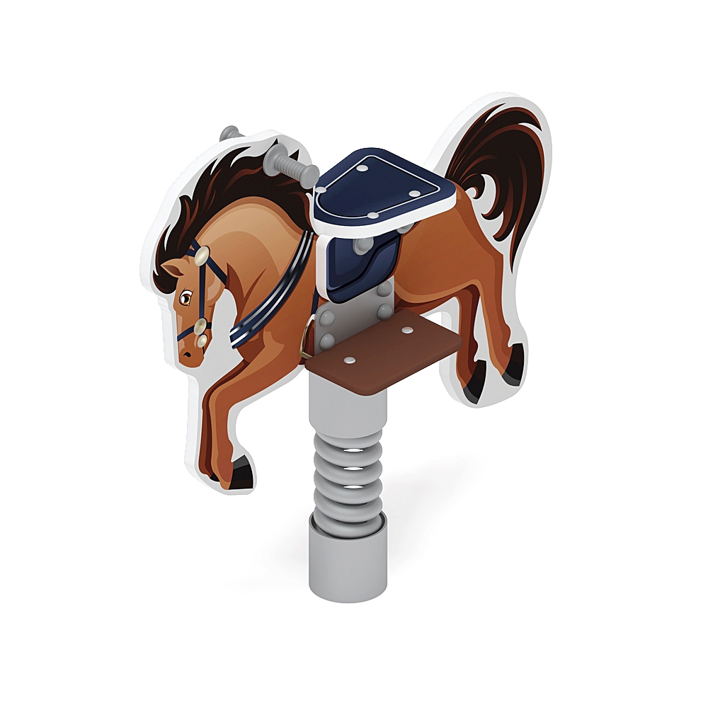 ЛОШАДКА 3 качалка на пружине ИО 22.01.13-01