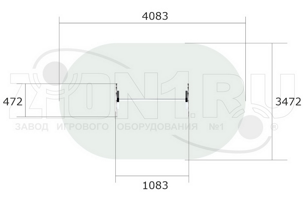 Турник детский ZION Лев (СЭ082)