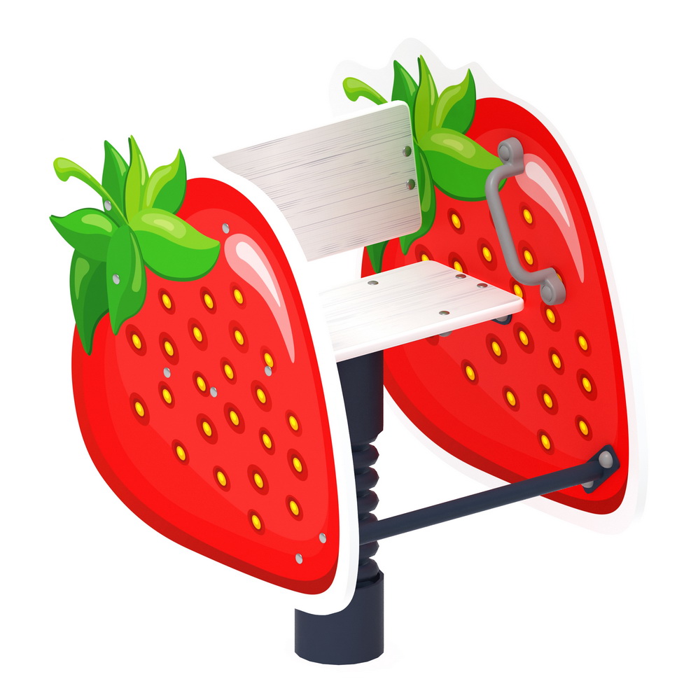 КЛУБНИЧКА качалка на пружине ИО 22.01.15