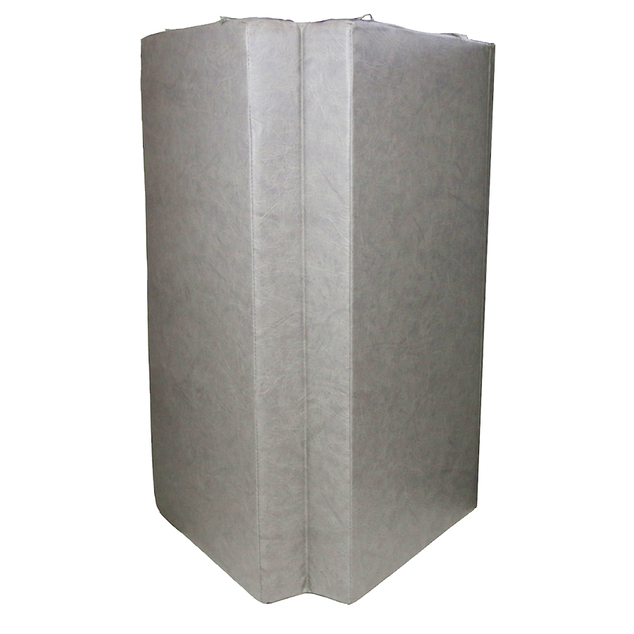 Мат №4 (100 х 100 х 10) Midzumi складной винилискожа (серый)