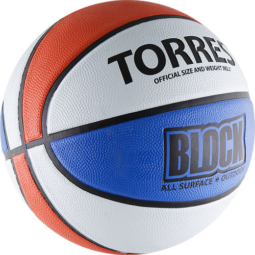 Мячи баскетбольный TORRES Block