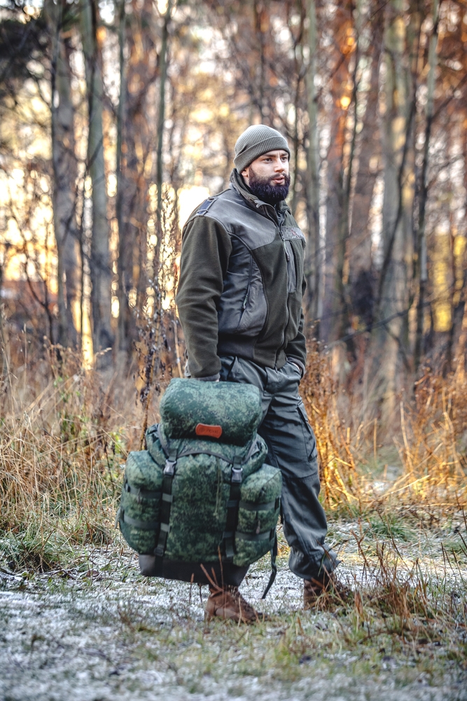 Рюкзак Prival Кузьмич 55 Камуфляж цифра