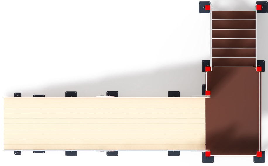 ЗИМА 1 горка (Н=1500) (Новый год) ИО 49.01.01-11