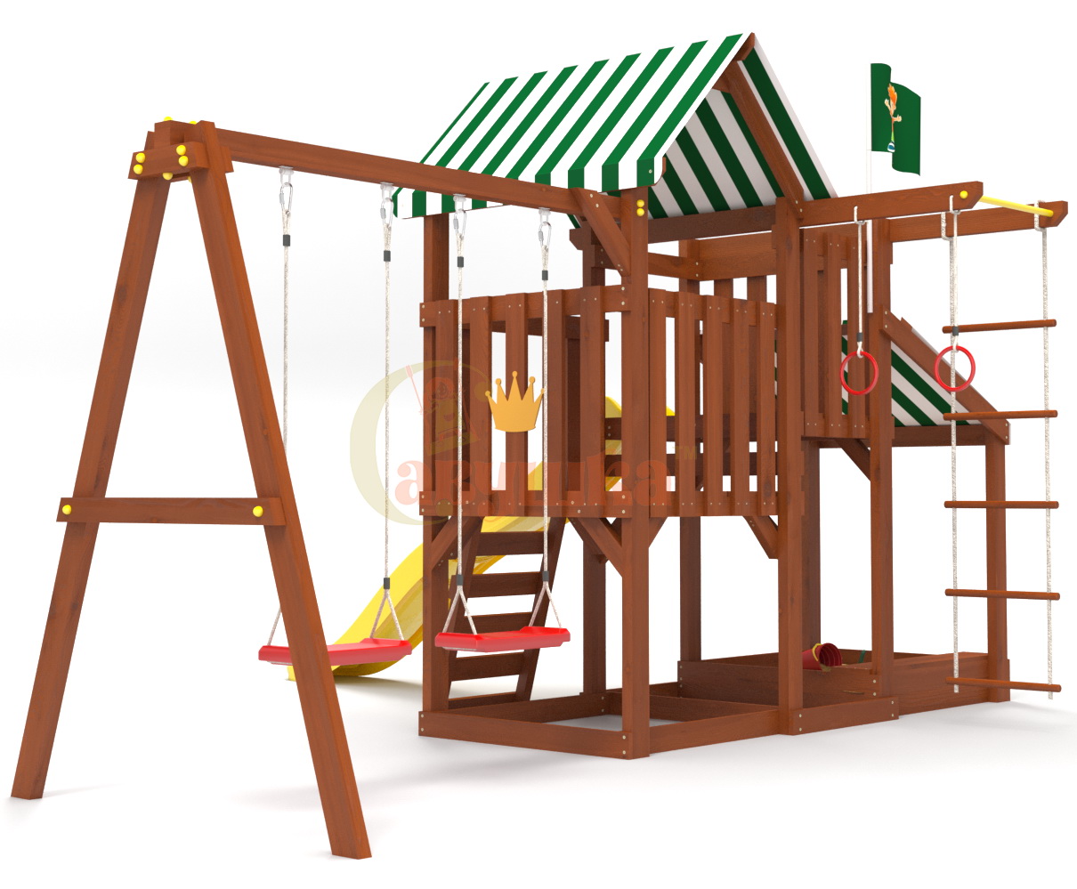 Детская площадка Савушка TooSun 3Plus с песочницей