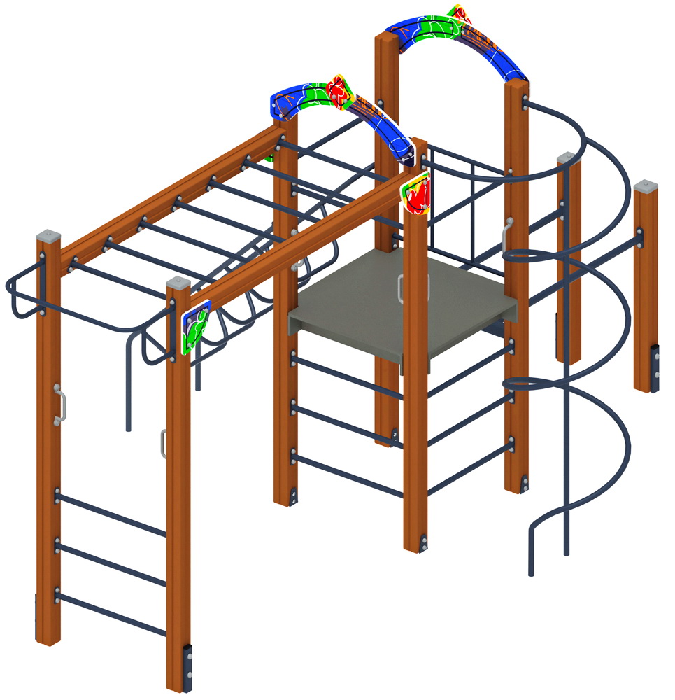Детская площадка Спортивная серия СК 2.01.22-01