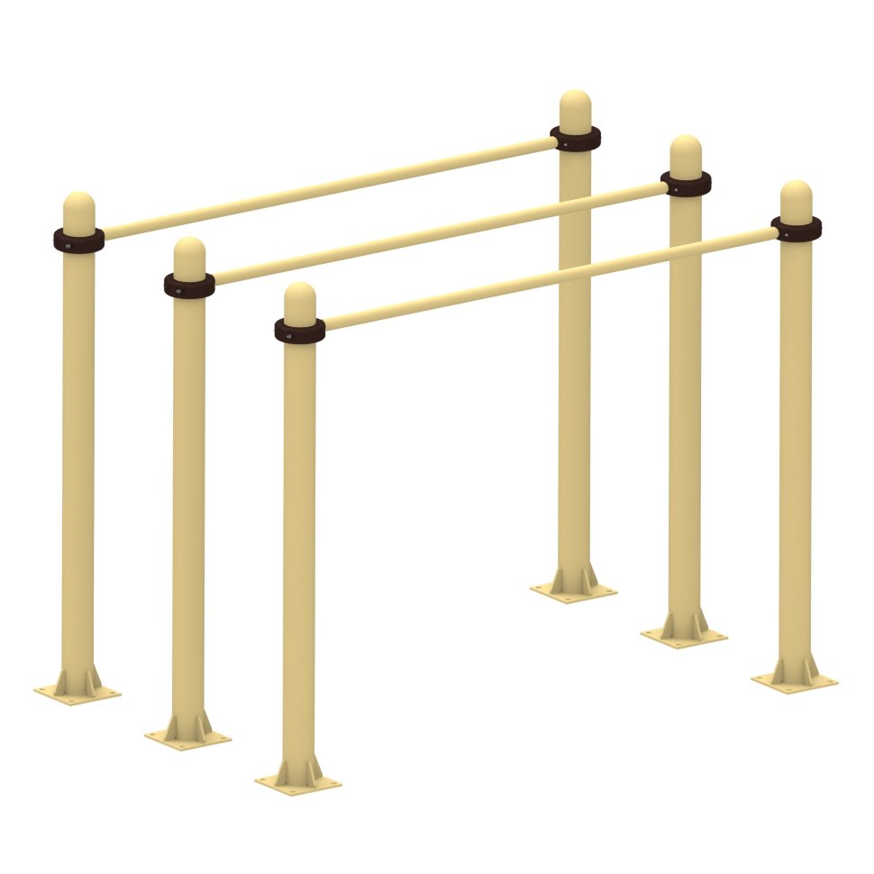 Брусья тройные  Air-Gym YSK26