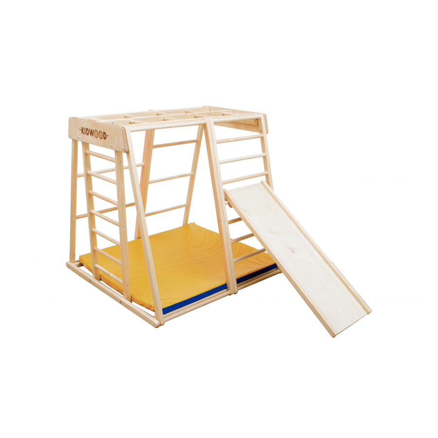 Деревянный игровой комплекс Ракета Малыш KIDWOOD