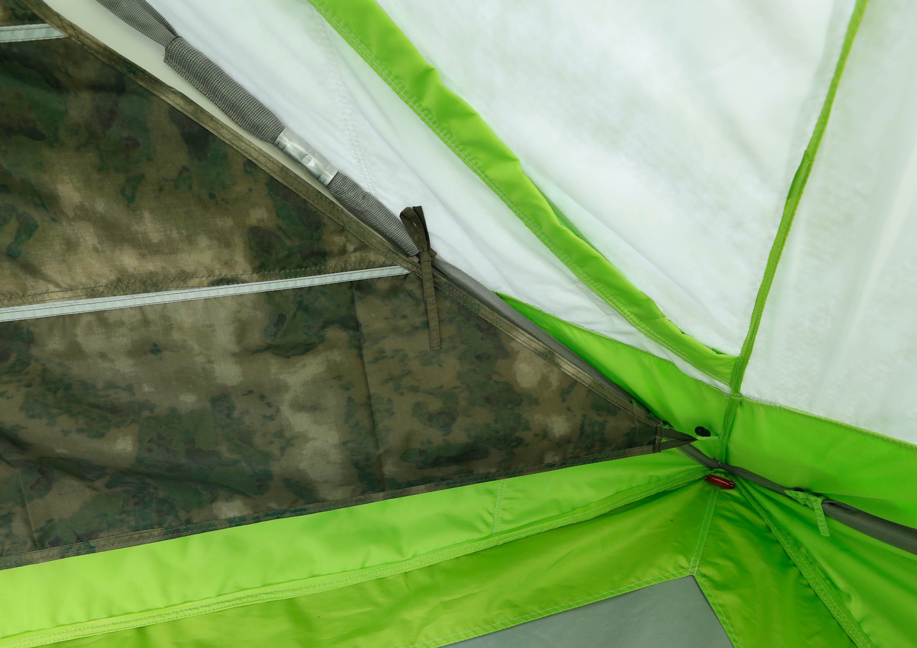 Зимняя палатка ЛОТОС Куб 4 Классик Термо (лонг) (утепленный тент; стеклокомпозитный каркас)