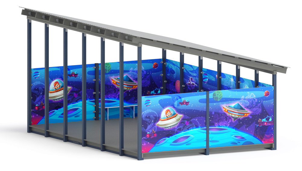 Теневой навес (Космопорт. Космос) МФ 71.6.4-08