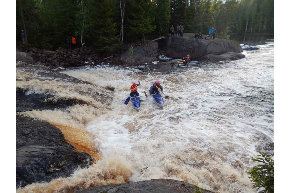 Катамаран двухслойный КАСКАД двухместный