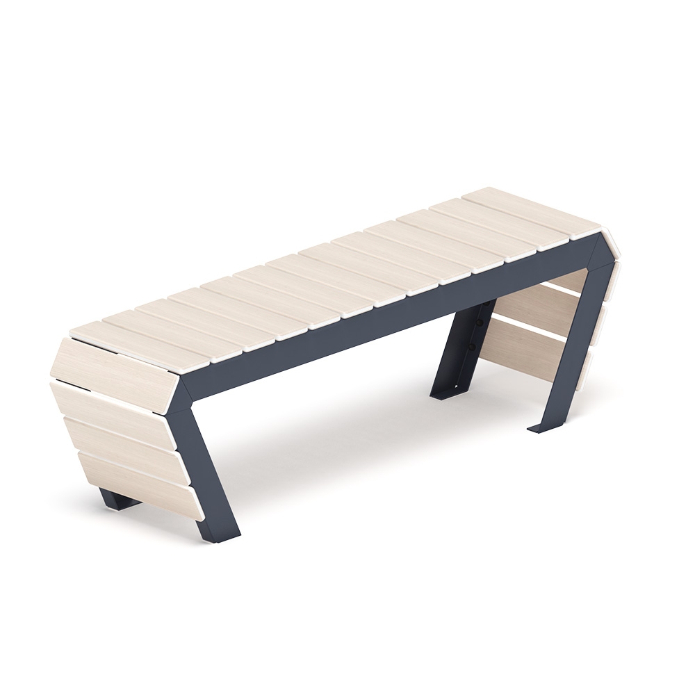 Скамья (беленый дуб) для детской площадки МФ 42.02.04-11