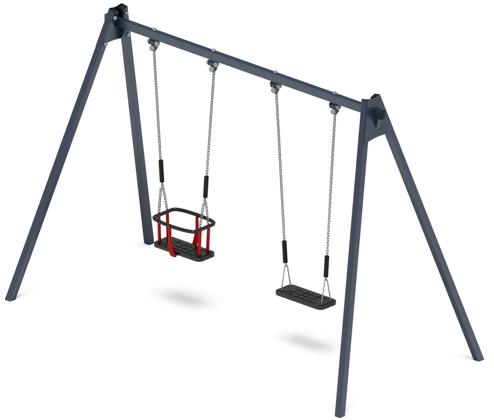 Качели М2 металл ИО 12.М.03.04.03 (графит)