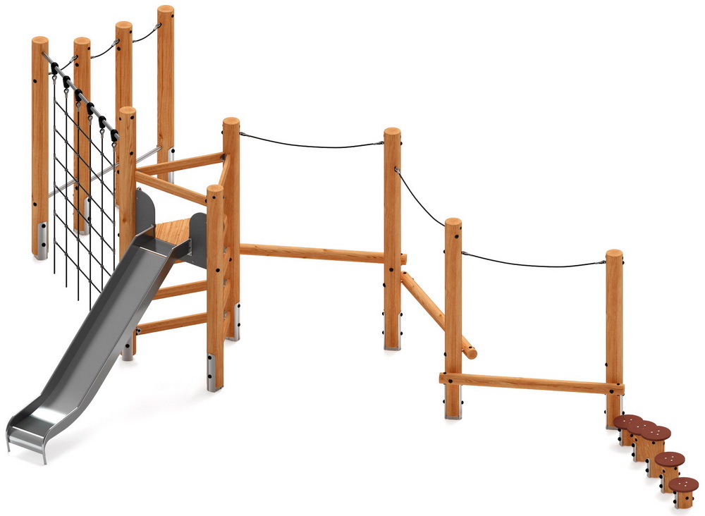 Детская площадка Спортивная серия (Лиственница) ДИК 2.24.06-Л