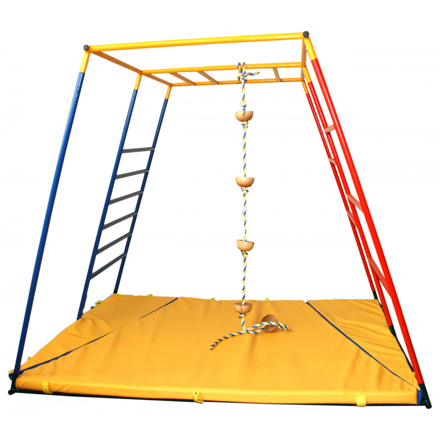 Канат для лазания с опорами