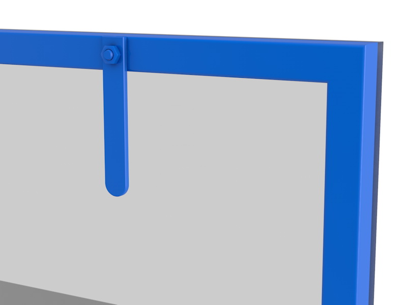 Щит баскетбольный из оргстекла 10 мм для ферм и стоек (размер на выбор)