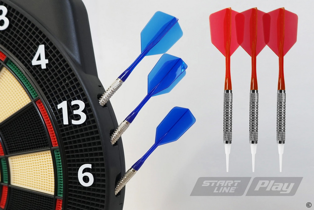 Комплект для игры в электронный дартс START LINE Electronic Dartboard