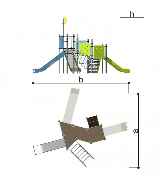Детская площадка Romana 101.110.00