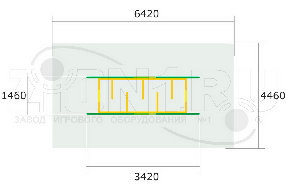 Лабиринт детский ZION Подводная лодка (СЭ097)