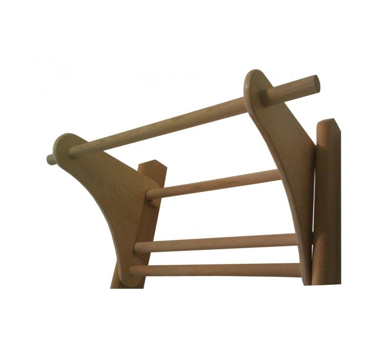 Шведская стенка СБ ДТ с деревянным турником