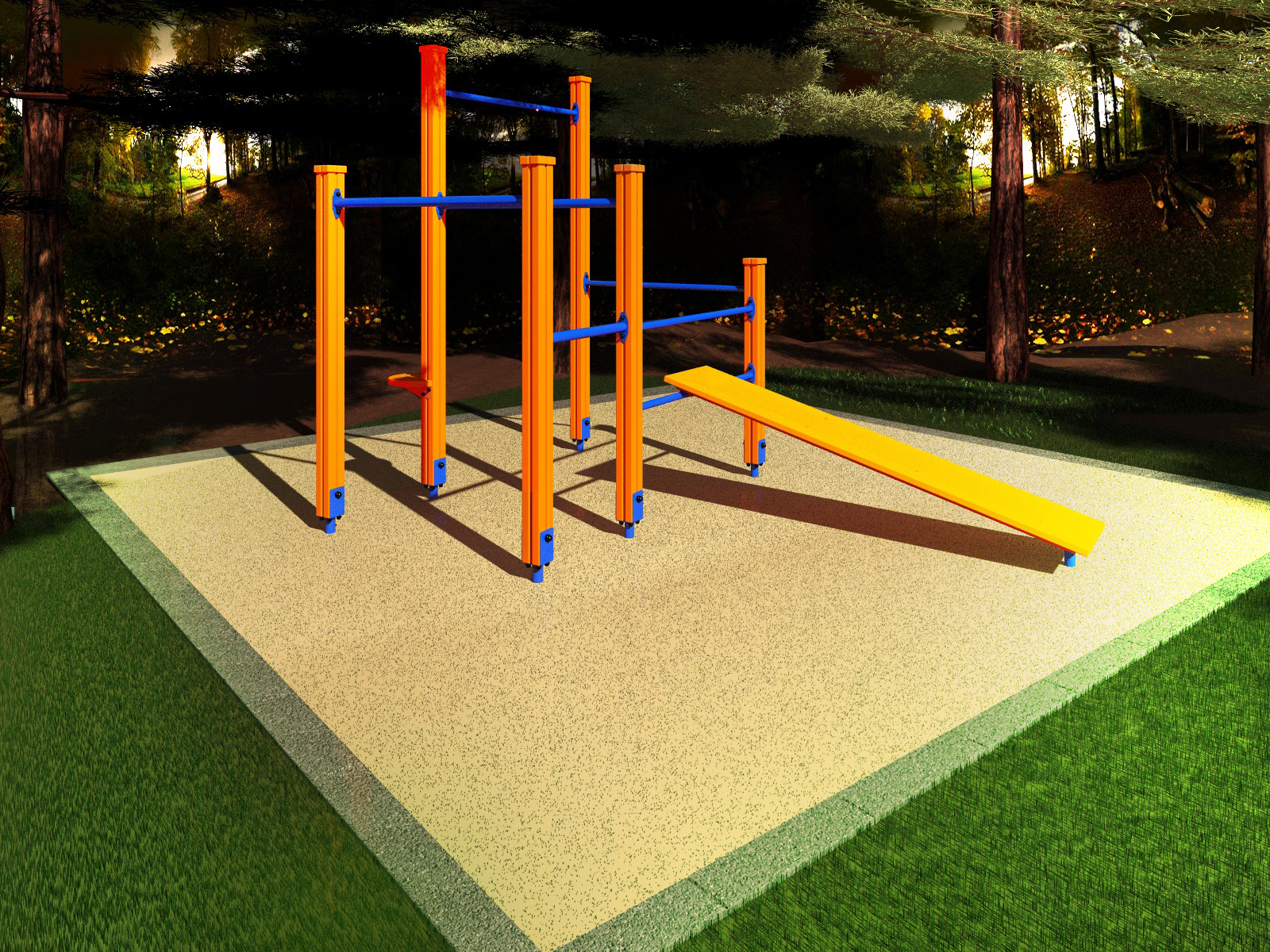 Уличный спортивный комплекс START LINE Fitness № 8