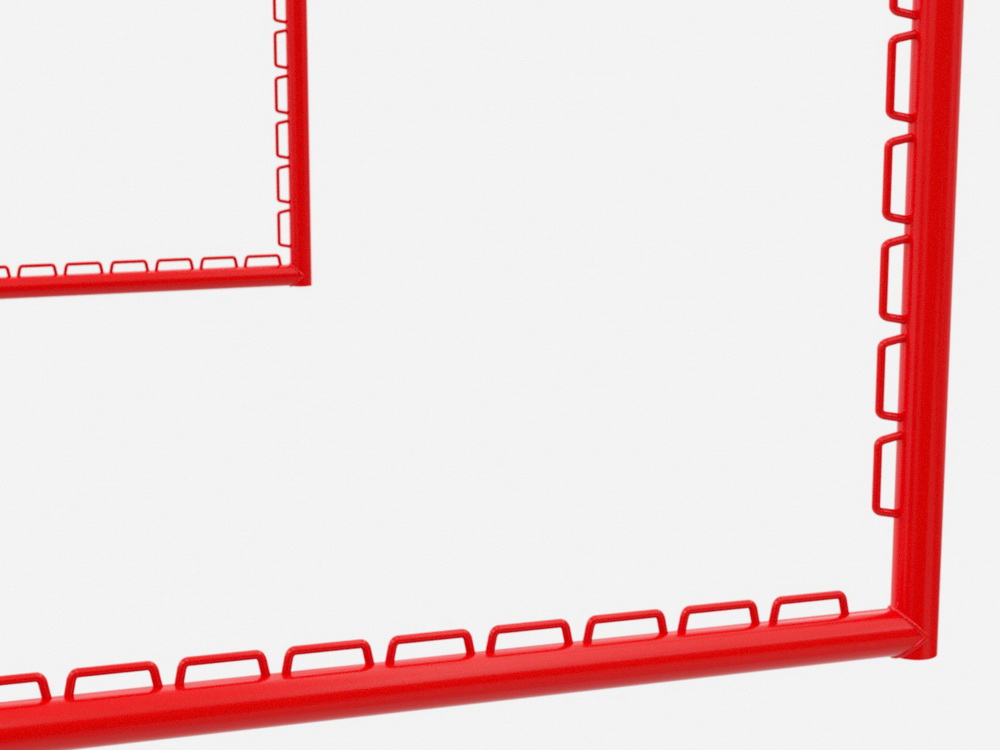 Ворота хоккейные тренировочные из трубы D=34 мм (17.102-34)