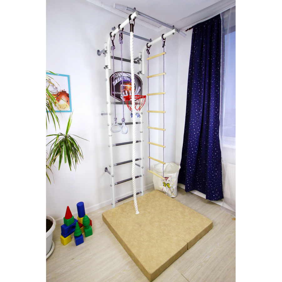 Шведская стенка Midzumi Niji Kabe Basketball Shield c матом №4 (снежный барс)