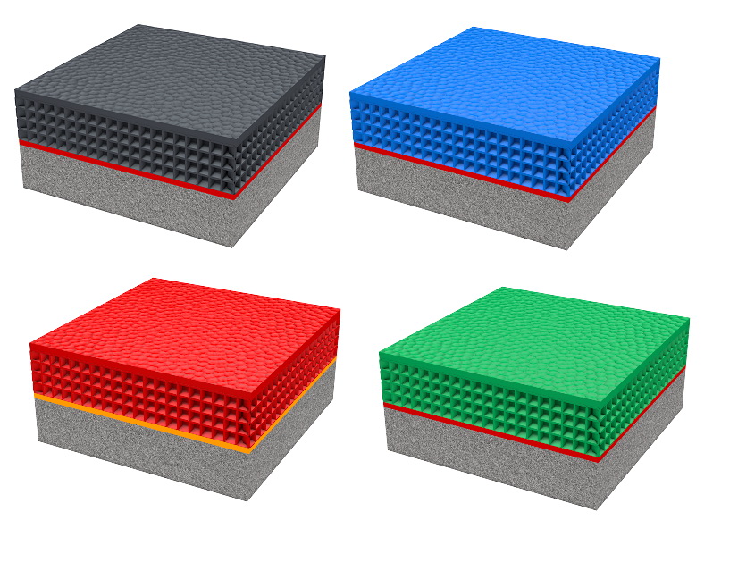 Покрытие из резиновой крошки безшовное (8.100)