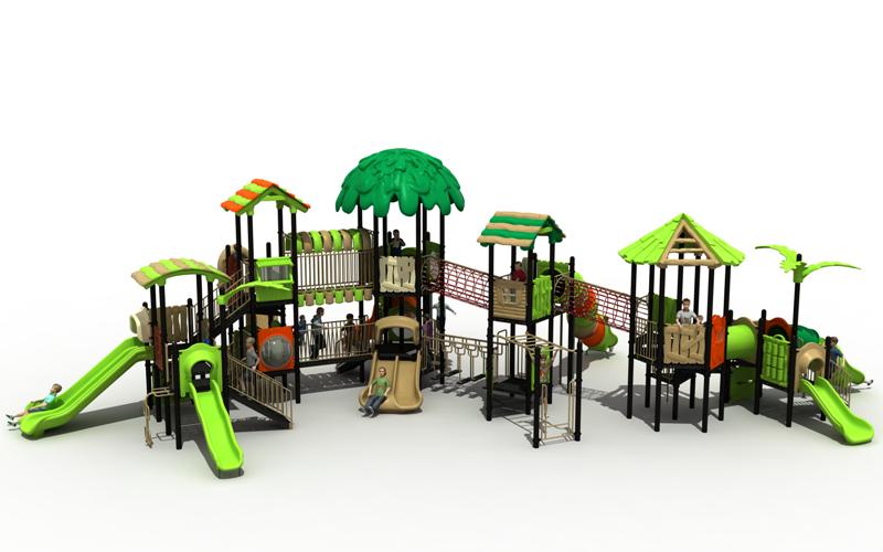 Детская игровая площадка Air-Gym Play Цветной лес WD-TUV001, серия Лес