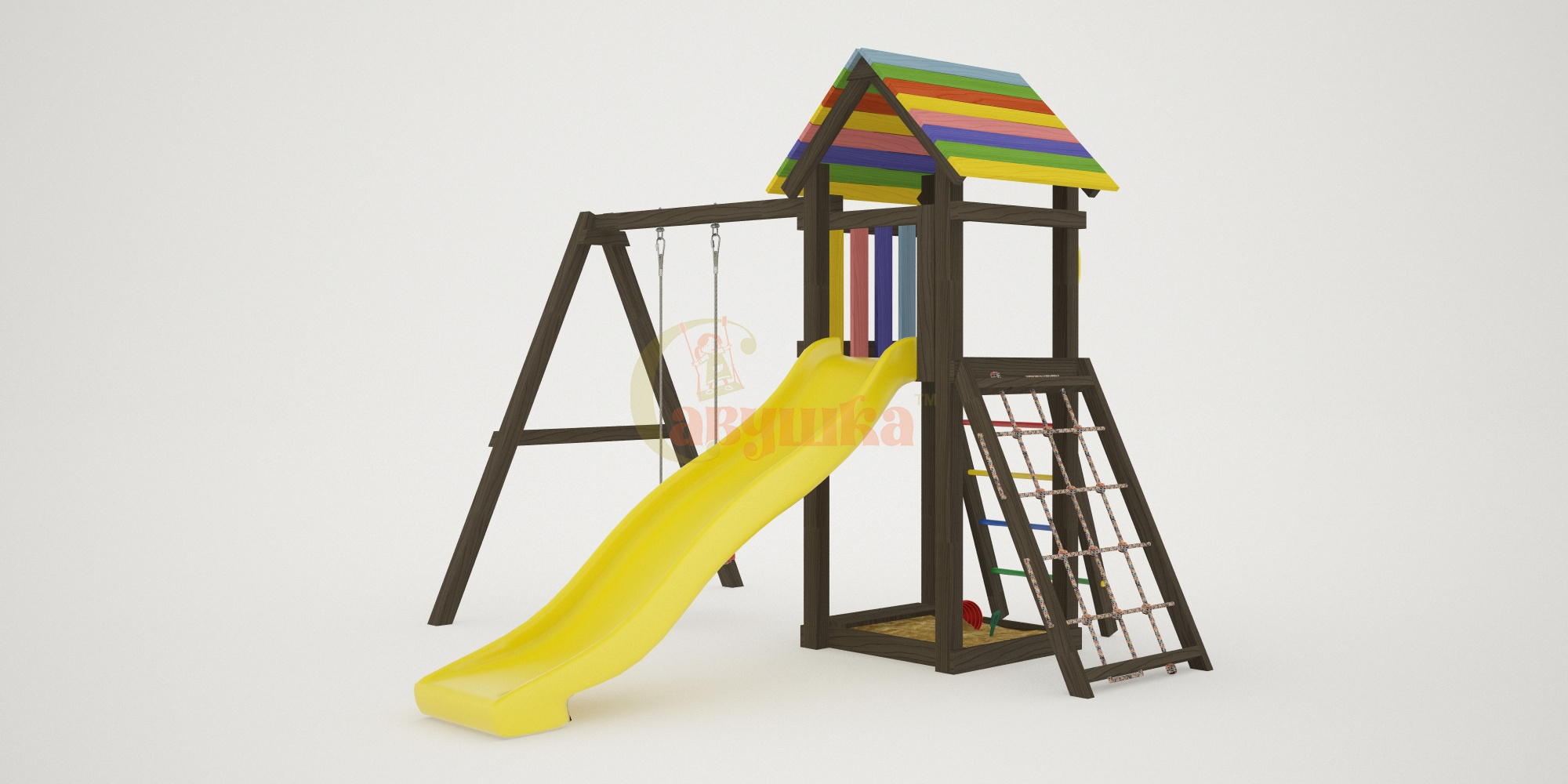 Детская площадка Савушка Мастер-7 (Brown Color)