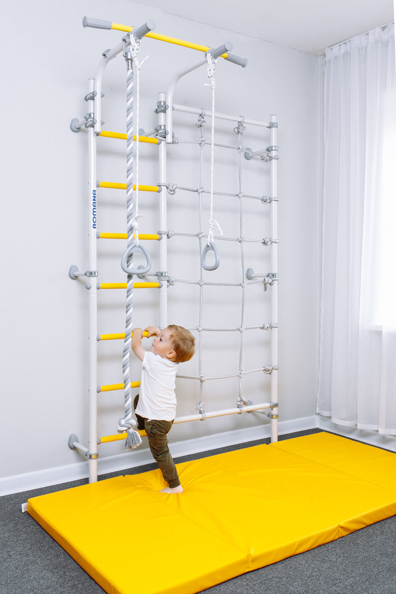 Шведская стенка S3 Romana (01.31.7.06.410.04.00-28) синяя слива