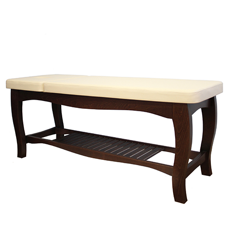 Деревянная массажная кушетка из бука Heliox WCO3