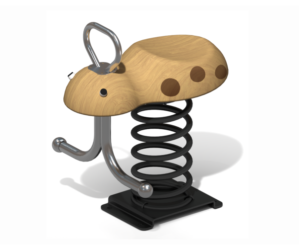 Качалка на пружине для детской площадки Жук  КБ-83