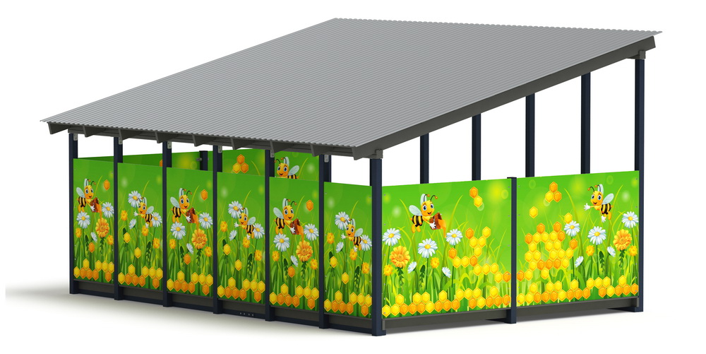 Теневой навес (Пчёлка) МФ 71.6.4-05