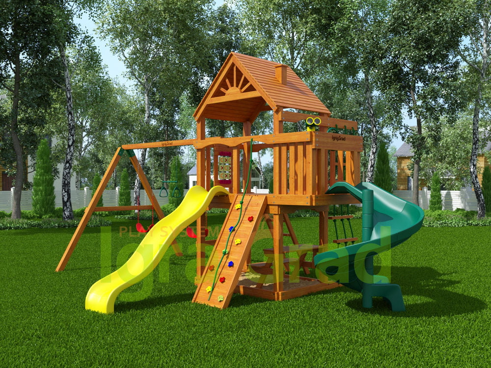 Детская площадка IgraGrad Шато Sun (дерево)