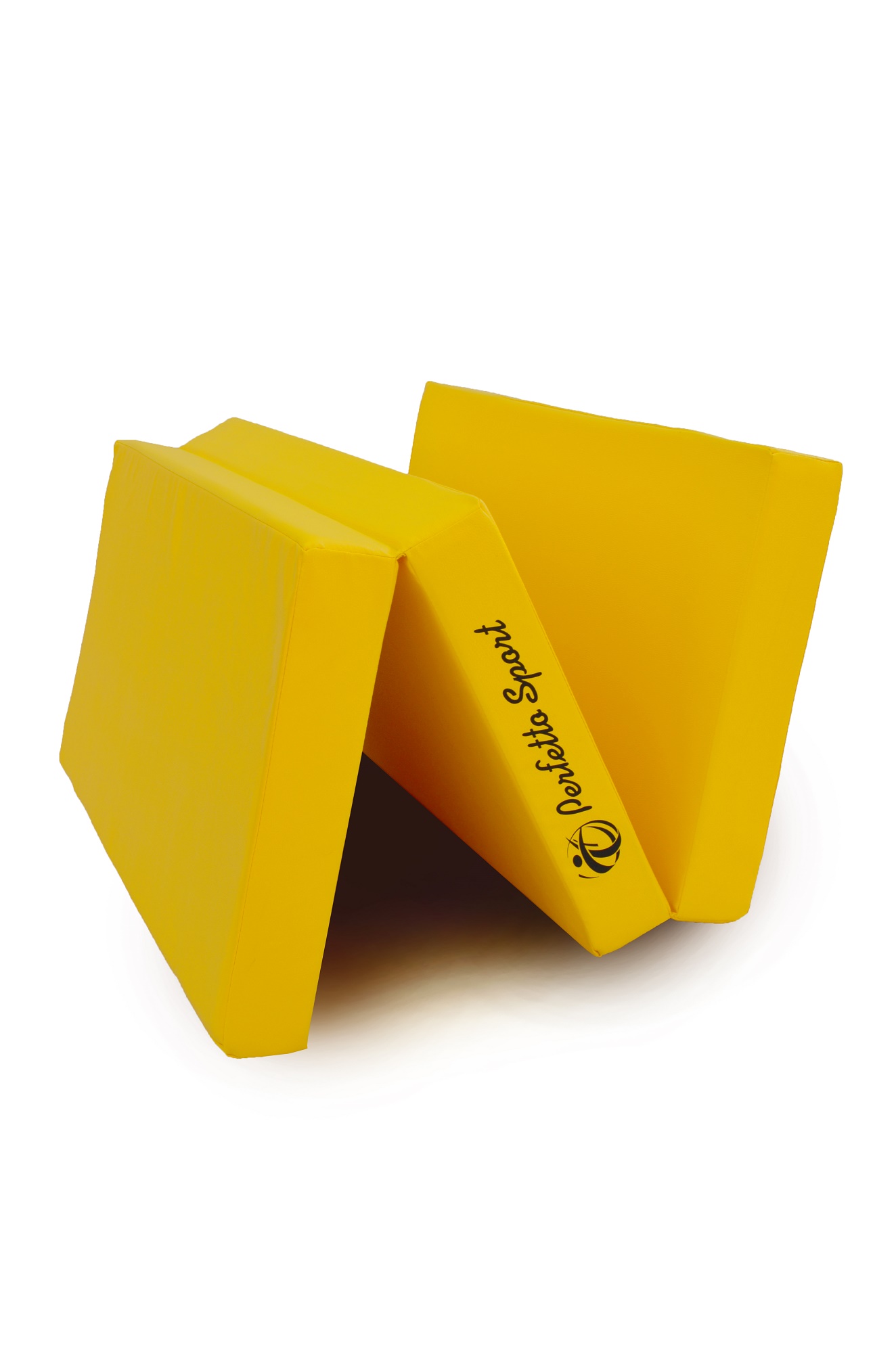 Мат № 4 (100 х 150 х 10) складной PERFETTO SPORT жёлтый