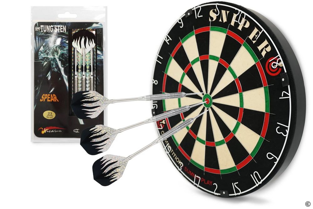 Комплект дротиков SNIPER, вольфрам 23 г