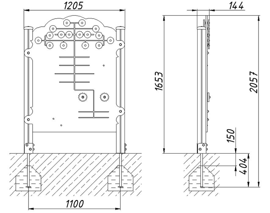 Игровая панель ZION Кухня