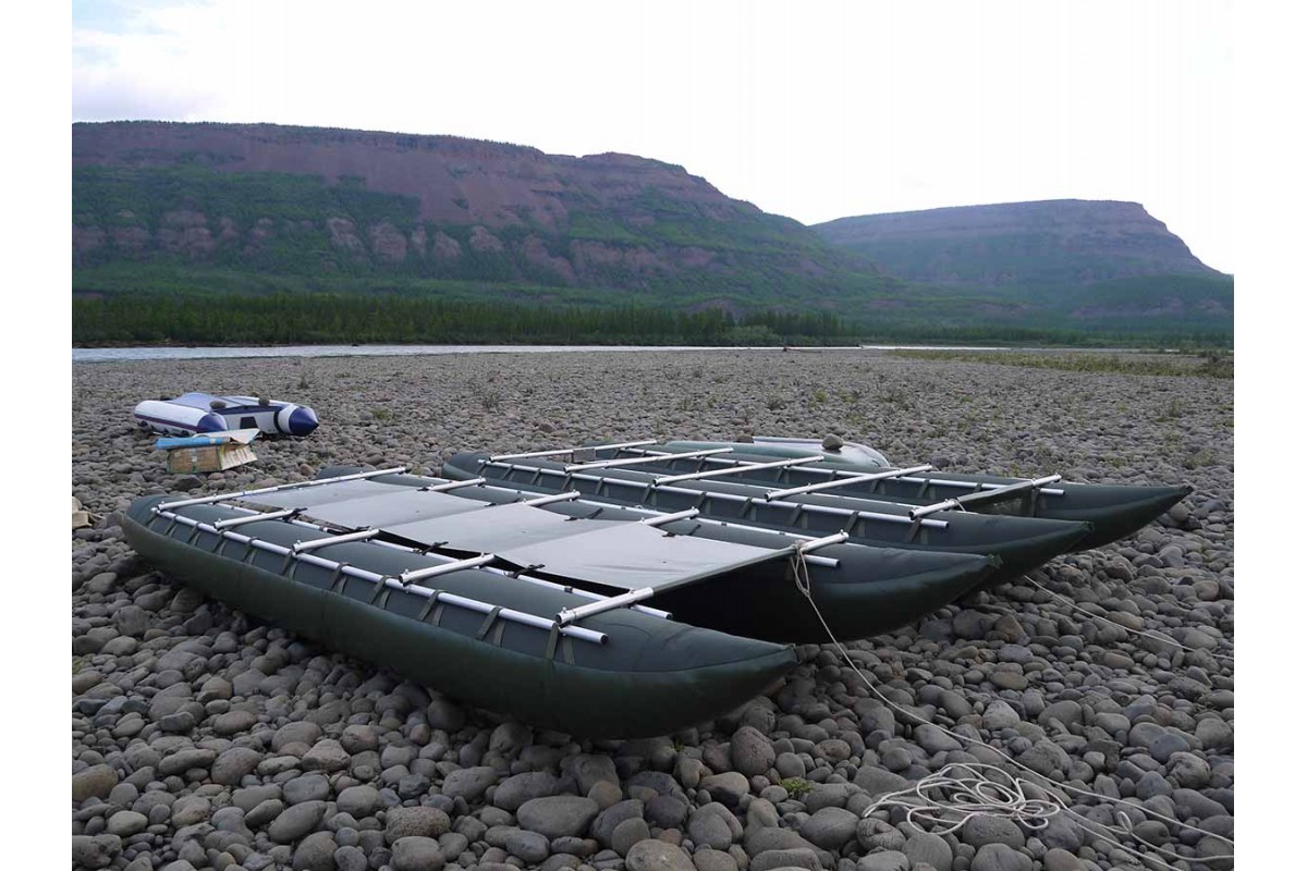 Катамаран двухслойный ТАЙМЫР 600 экспедиционный