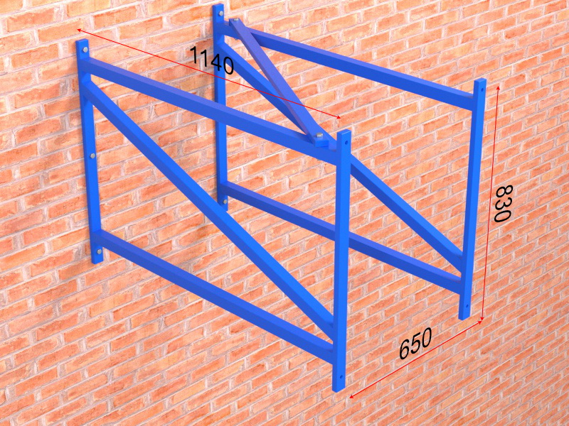 Ферма под тренировочный щит, выносы 1 / 1,2 /1,5 м (01.503)