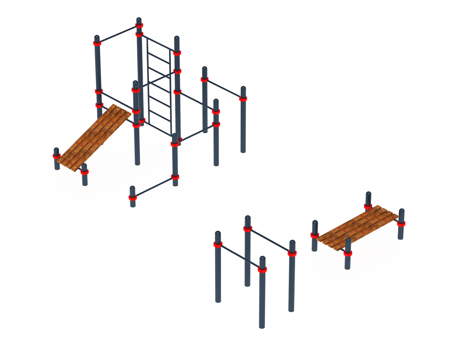 Уличный атлетический комплекс ВОРКАУТ 27 (108)