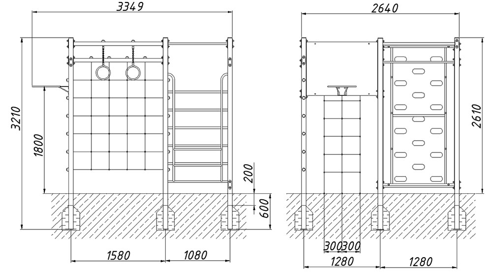 Спортивный комплекс ZION СГК-48 (КС075)