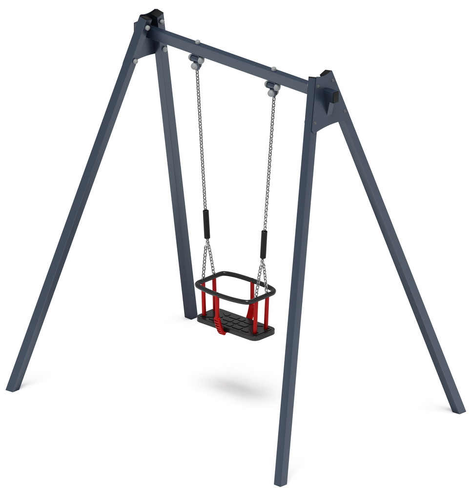 Качели М1 металл  ИО 11.М.04.03 (графит)