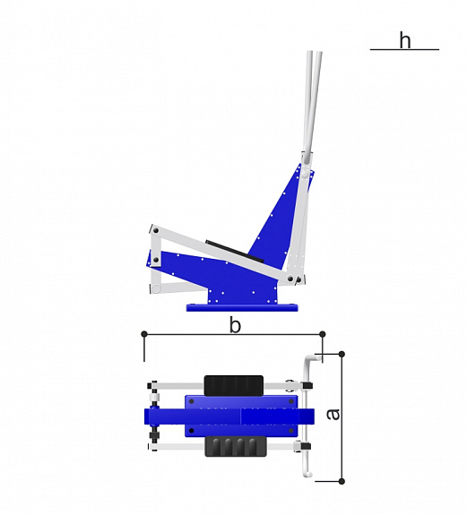 Тренажер уличный ЭЛЛИПТИЧЕСКИЙ Romana 207.50.05