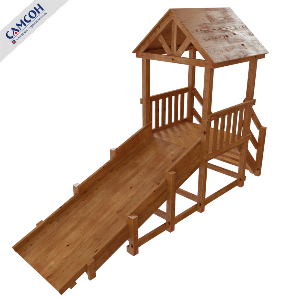 Детская зимняя горка ЯМАЛ Самсон