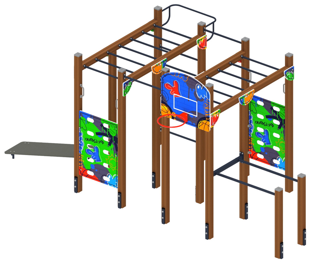 Детская площадка Спортивная серия СК 2.01.04-01