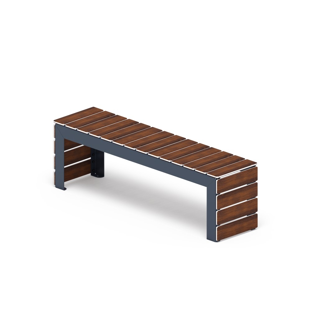 Скамья (темный дуб) для детской площадки МФ 42.02.03-10