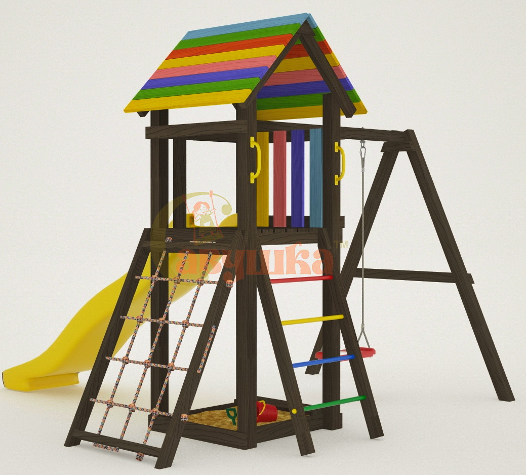 Детская площадка Савушка Мастер-7 (Brown Color)